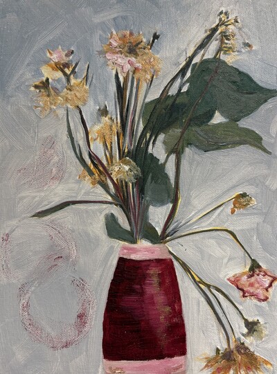 Wilted Harmony • 12 x 9 • Oil