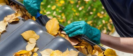 Gutter Cleaning Posture to Prevent Neck and Upper Back Pain